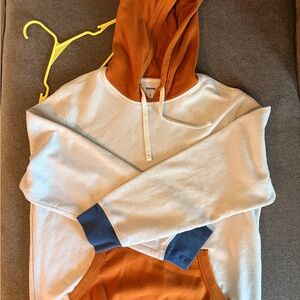 Sonoma Orange and White Hoodie